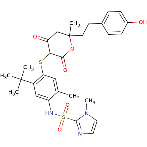 Chemical structure of BindingDB Monomer ID 417