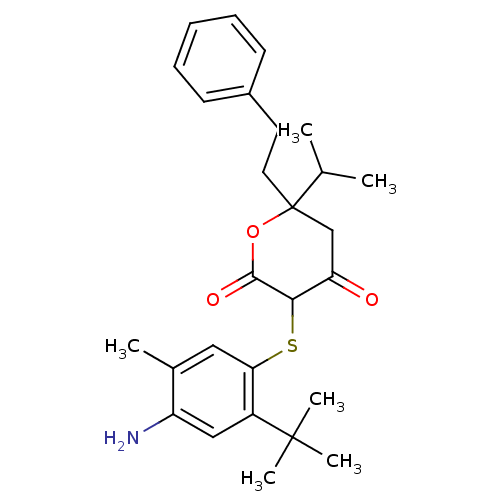 Chemical structure of BindingDB Monomer ID 420