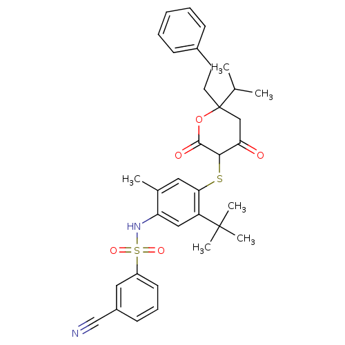 Chemical structure of BindingDB Monomer ID 423