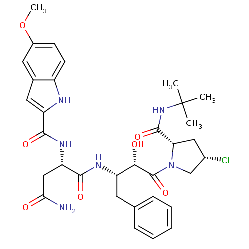 Chemical structure of BindingDB Monomer ID 4232