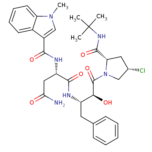 Chemical structure of BindingDB Monomer ID 4233