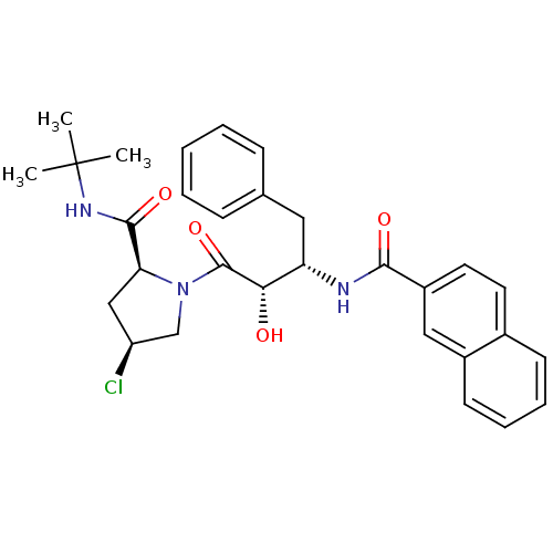 Chemical structure of BindingDB Monomer ID 4270