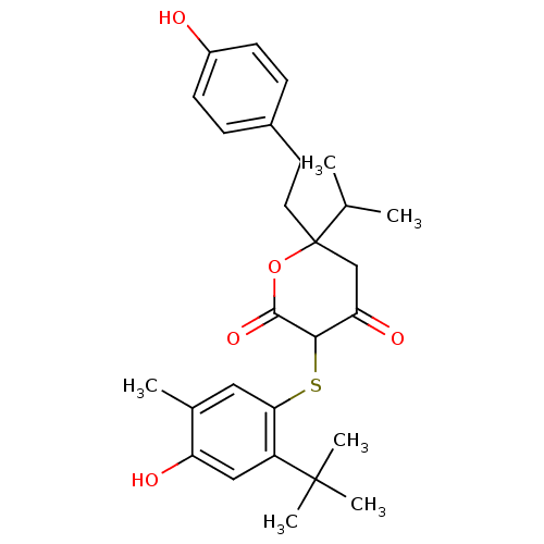 Chemical structure of BindingDB Monomer ID 430