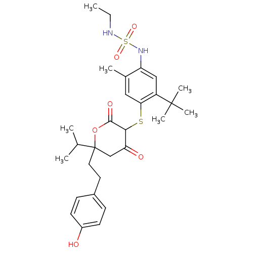 Chemical structure of BindingDB Monomer ID 457