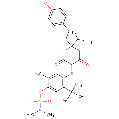 Chemical structure of BindingDB Monomer ID 459