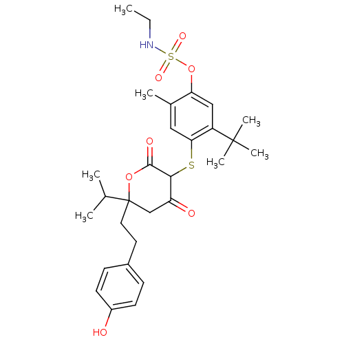 Chemical structure of BindingDB Monomer ID 460