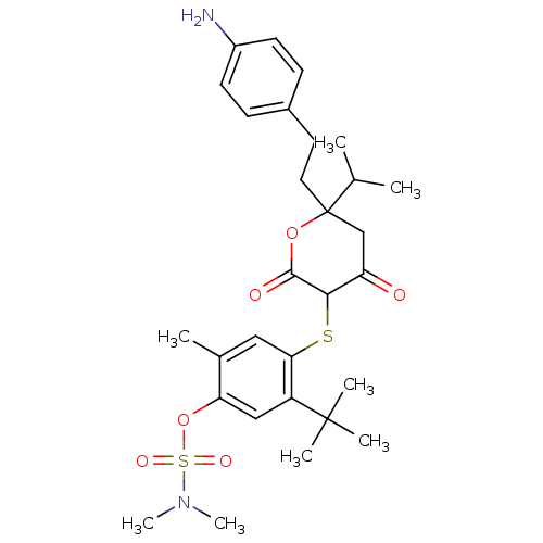 Chemical structure of BindingDB Monomer ID 461