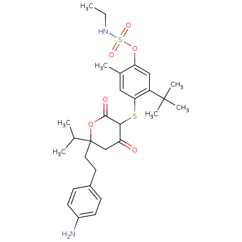 Chemical structure of BindingDB Monomer ID 462