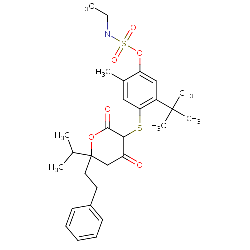 Chemical structure of BindingDB Monomer ID 463