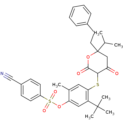 Chemical structure of BindingDB Monomer ID 464