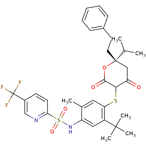 Chemical structure of BindingDB Monomer ID 470