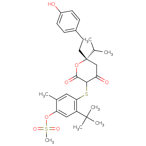 Chemical structure of BindingDB Monomer ID 472
