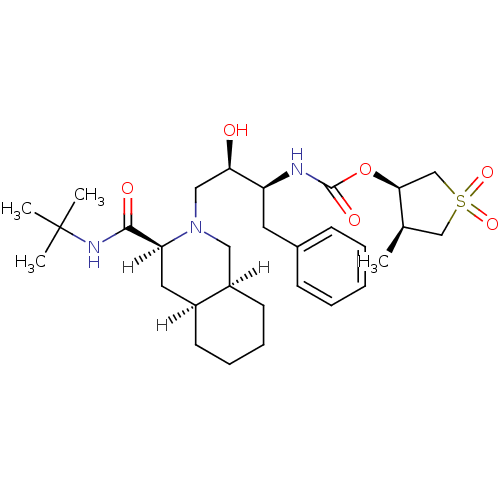 Chemical structure of BindingDB Monomer ID 534