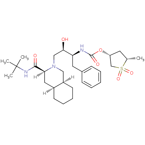 Chemical structure of BindingDB Monomer ID 536
