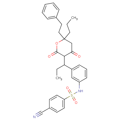 Chemical structure of BindingDB Monomer ID 545