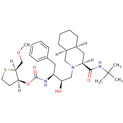 Chemical structure of BindingDB Monomer ID 561