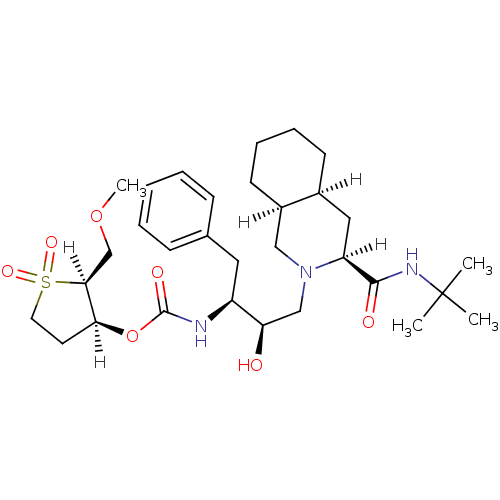 Chemical structure of BindingDB Monomer ID 562