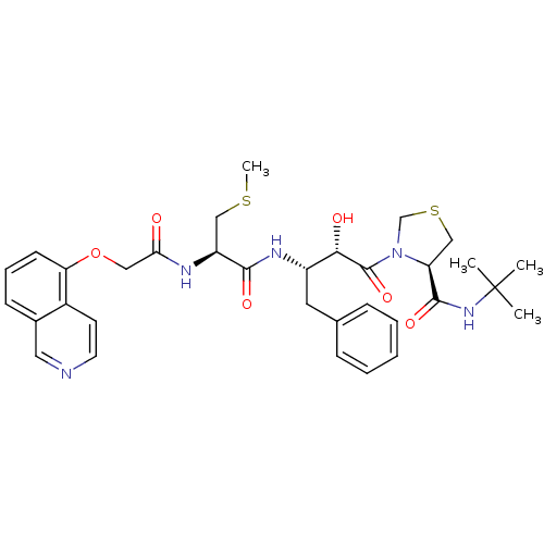 Chemical structure of BindingDB Monomer ID 579