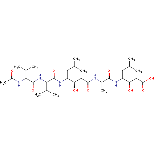 Chemical structure of BindingDB Monomer ID 581