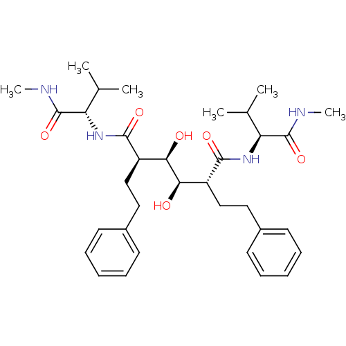 Chemical structure of BindingDB Monomer ID 587