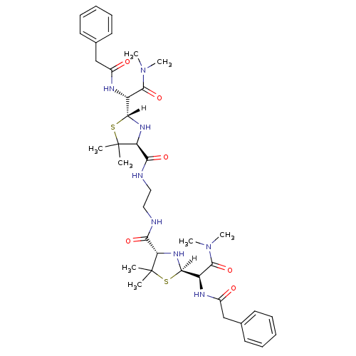 Chemical structure of BindingDB Monomer ID 593