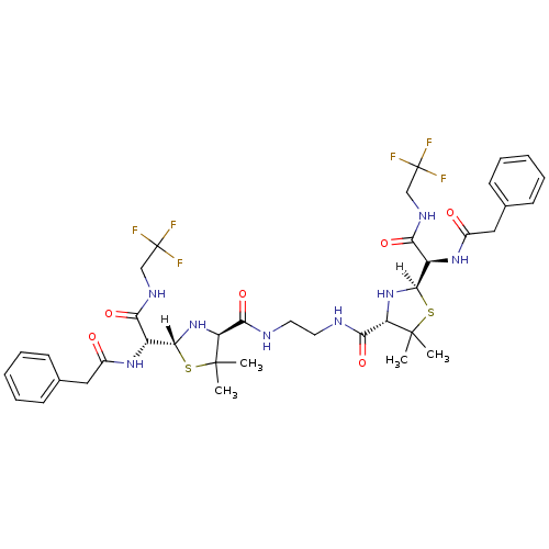 Chemical structure of BindingDB Monomer ID 594