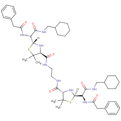 Chemical structure of BindingDB Monomer ID 596