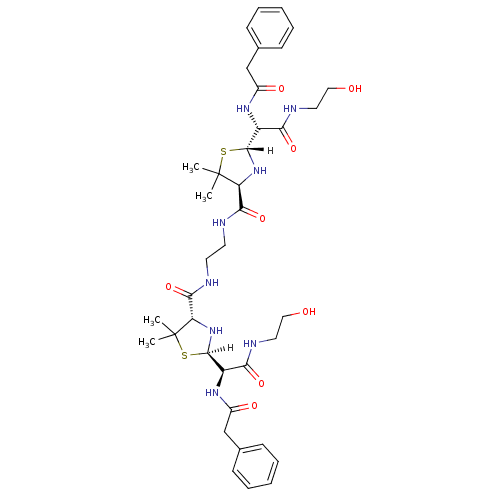 Chemical structure of BindingDB Monomer ID 602