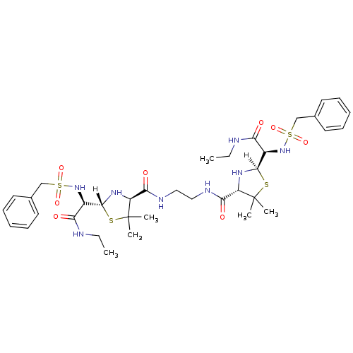 Chemical structure of BindingDB Monomer ID 617