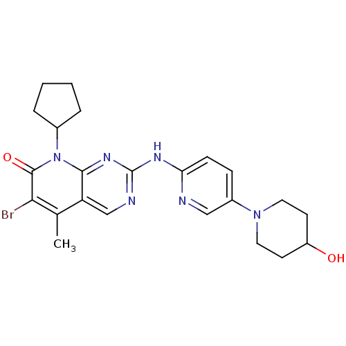Chemical structure of BindingDB Monomer ID 6316