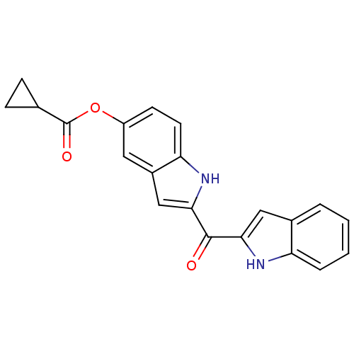 Chemical structure of BindingDB Monomer ID 6612