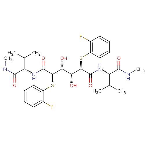 Chemical structure of BindingDB Monomer ID 702
