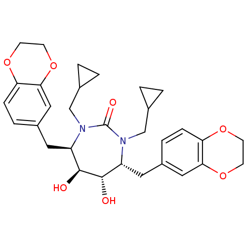 Chemical structure of BindingDB Monomer ID 7023