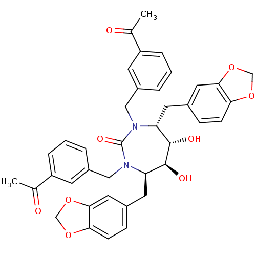 Chemical structure of BindingDB Monomer ID 7031