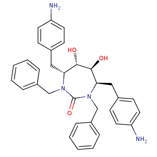 Chemical structure of BindingDB Monomer ID 7054