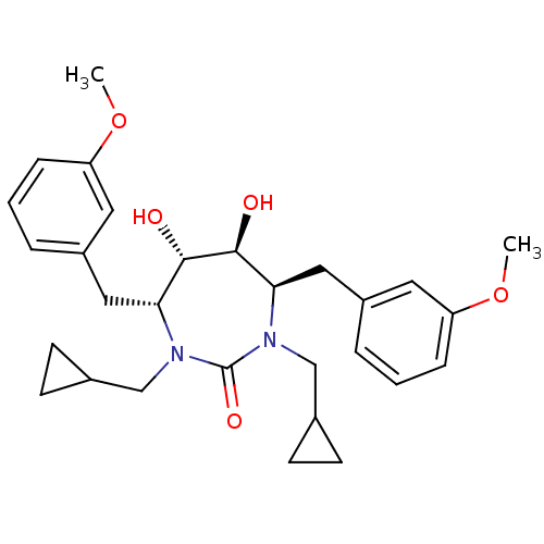 Chemical structure of BindingDB Monomer ID 7066