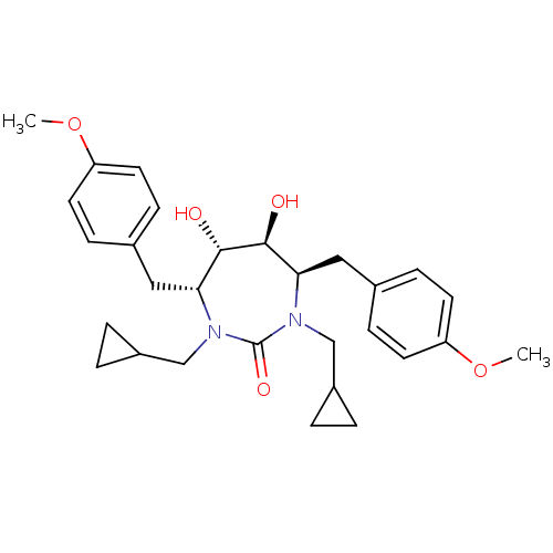 Chemical structure of BindingDB Monomer ID 7068