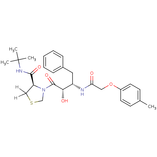 Chemical structure of BindingDB Monomer ID 707