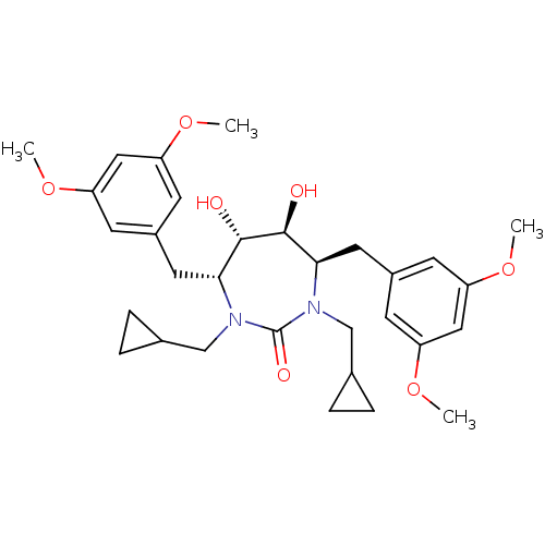 Chemical structure of BindingDB Monomer ID 7070