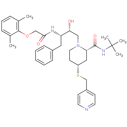 Chemical structure of BindingDB Monomer ID 745