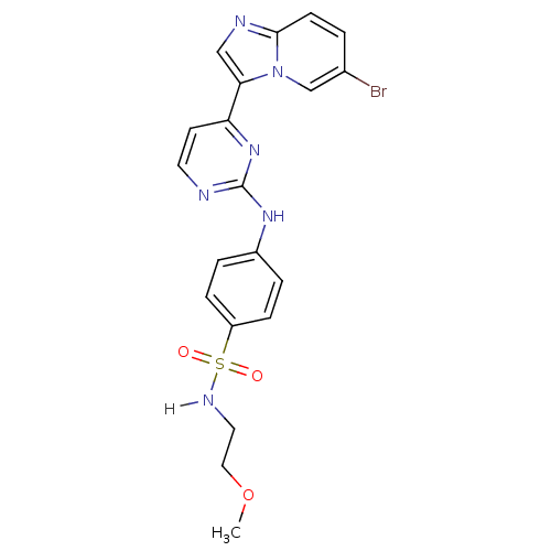 Chemical structure of BindingDB Monomer ID 7667