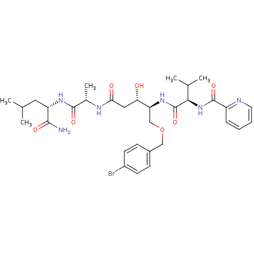 Chemical structure of BindingDB Monomer ID 7986