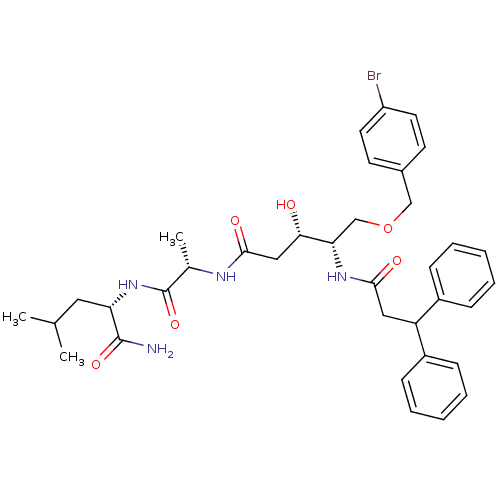 Chemical structure of BindingDB Monomer ID 7990