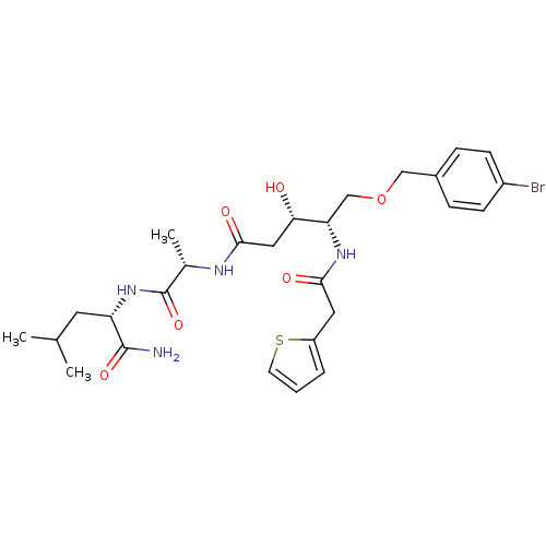 Chemical structure of BindingDB Monomer ID 7991