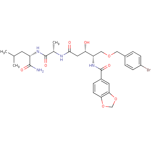 Chemical structure of BindingDB Monomer ID 7992