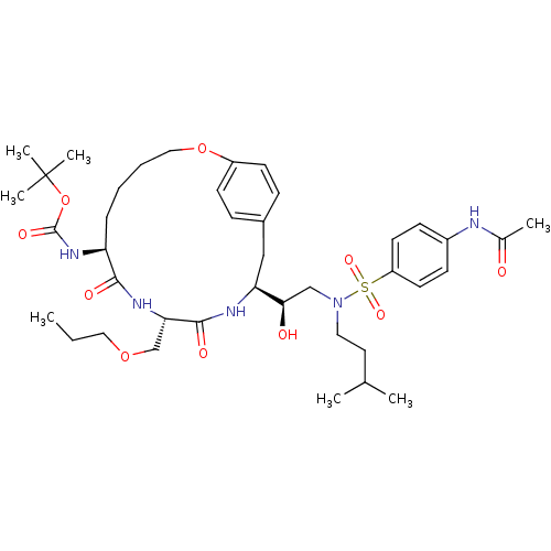 Chemical structure of BindingDB Monomer ID 805