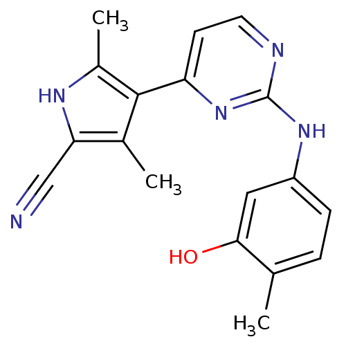 Chemical structure of BindingDB Monomer ID 8075