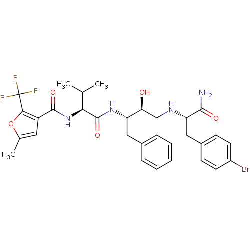Chemical structure of BindingDB Monomer ID 8088