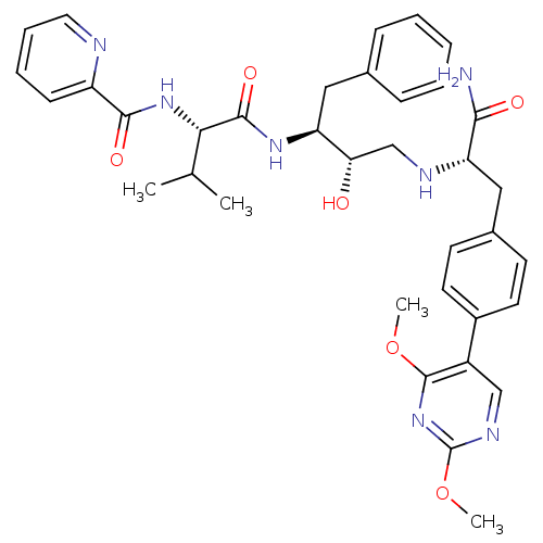Chemical structure of BindingDB Monomer ID 8100