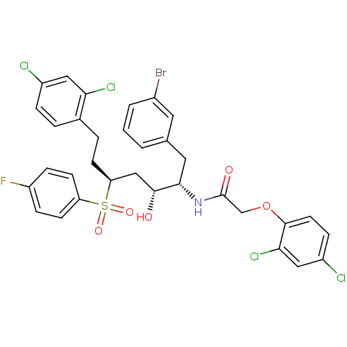 Chemical structure of BindingDB Monomer ID 8119